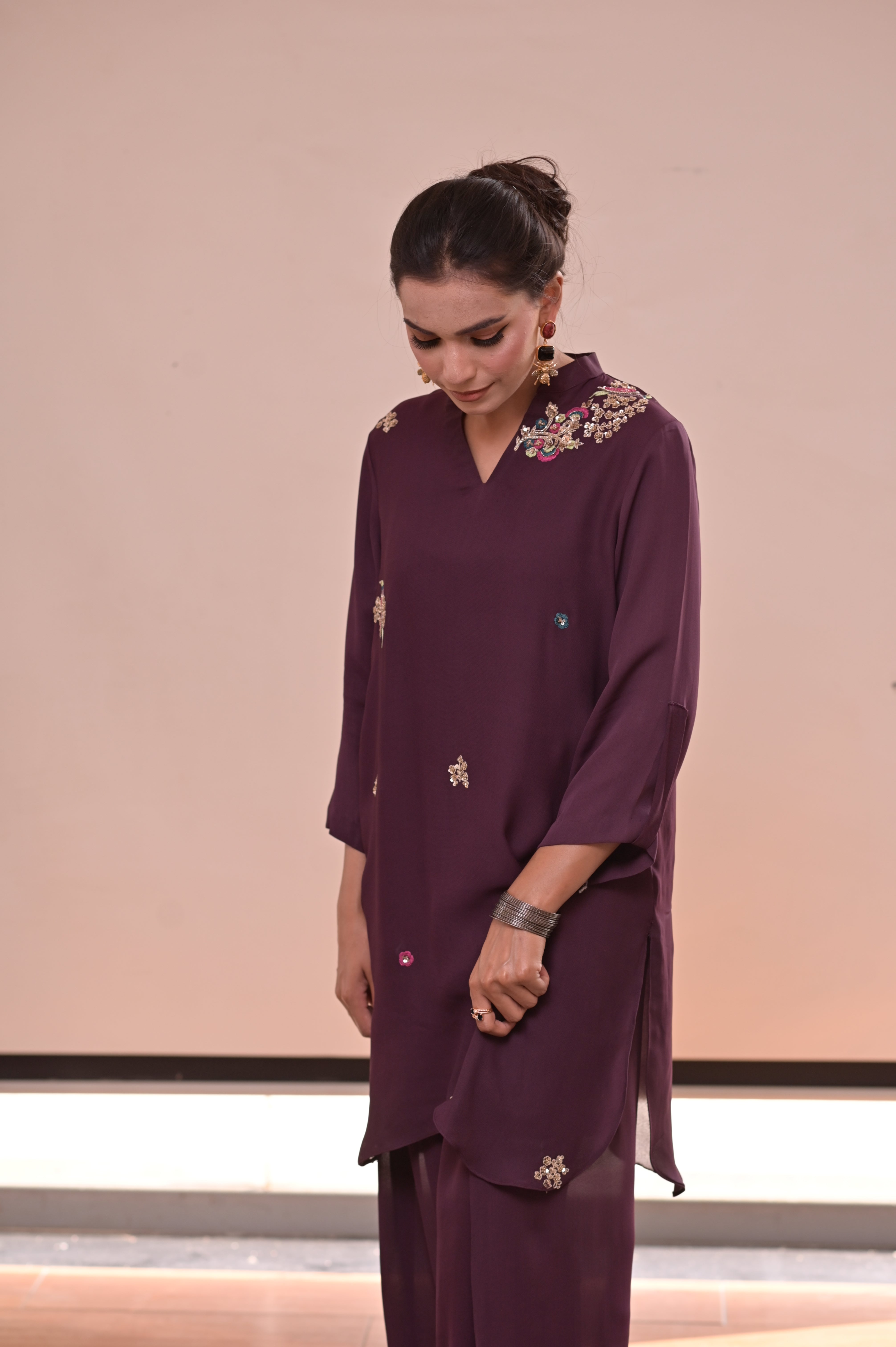 Pure grip short shirt