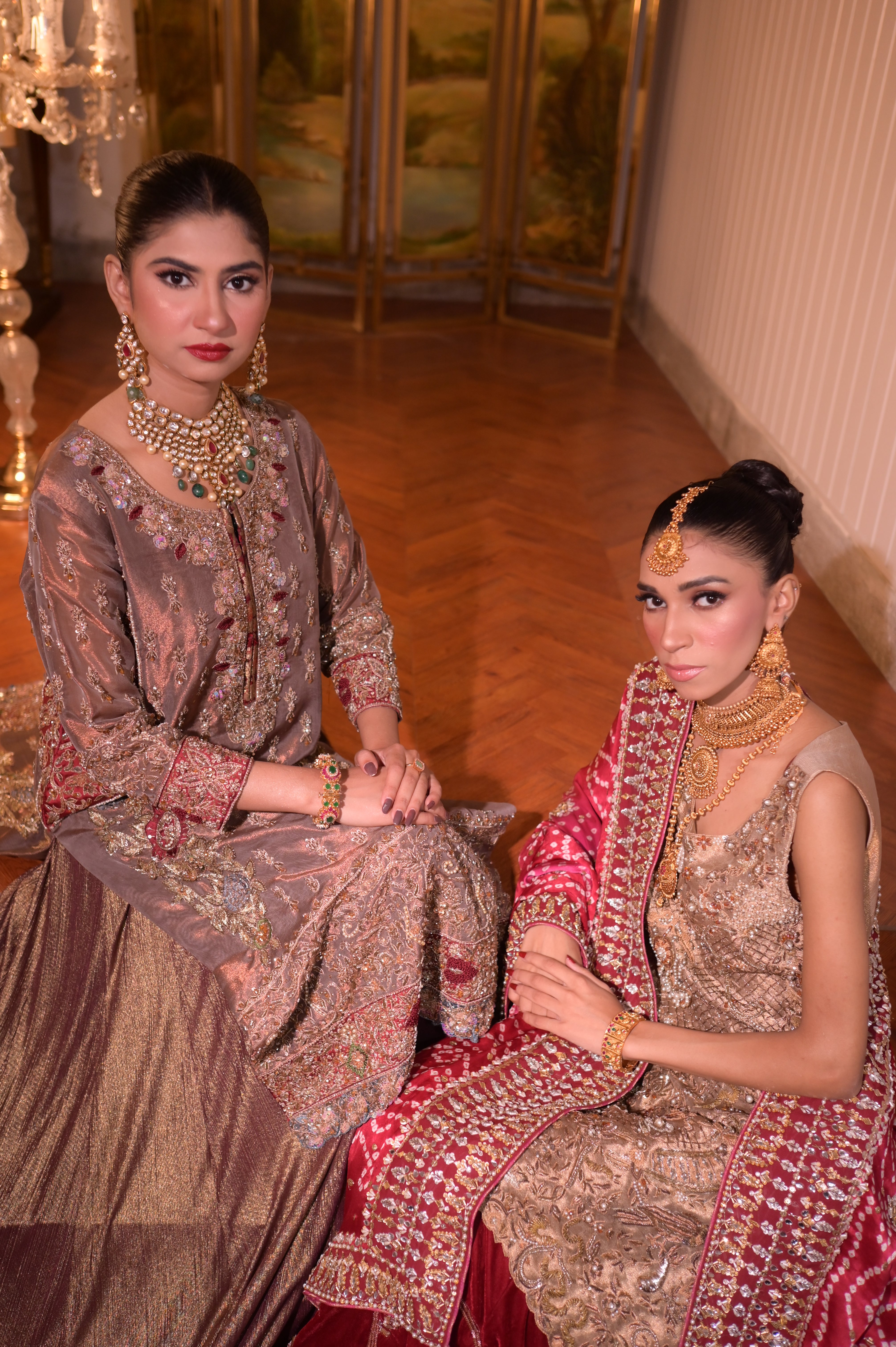 Luxury Bridal Set – Lehnga, Dupatta & Shirt