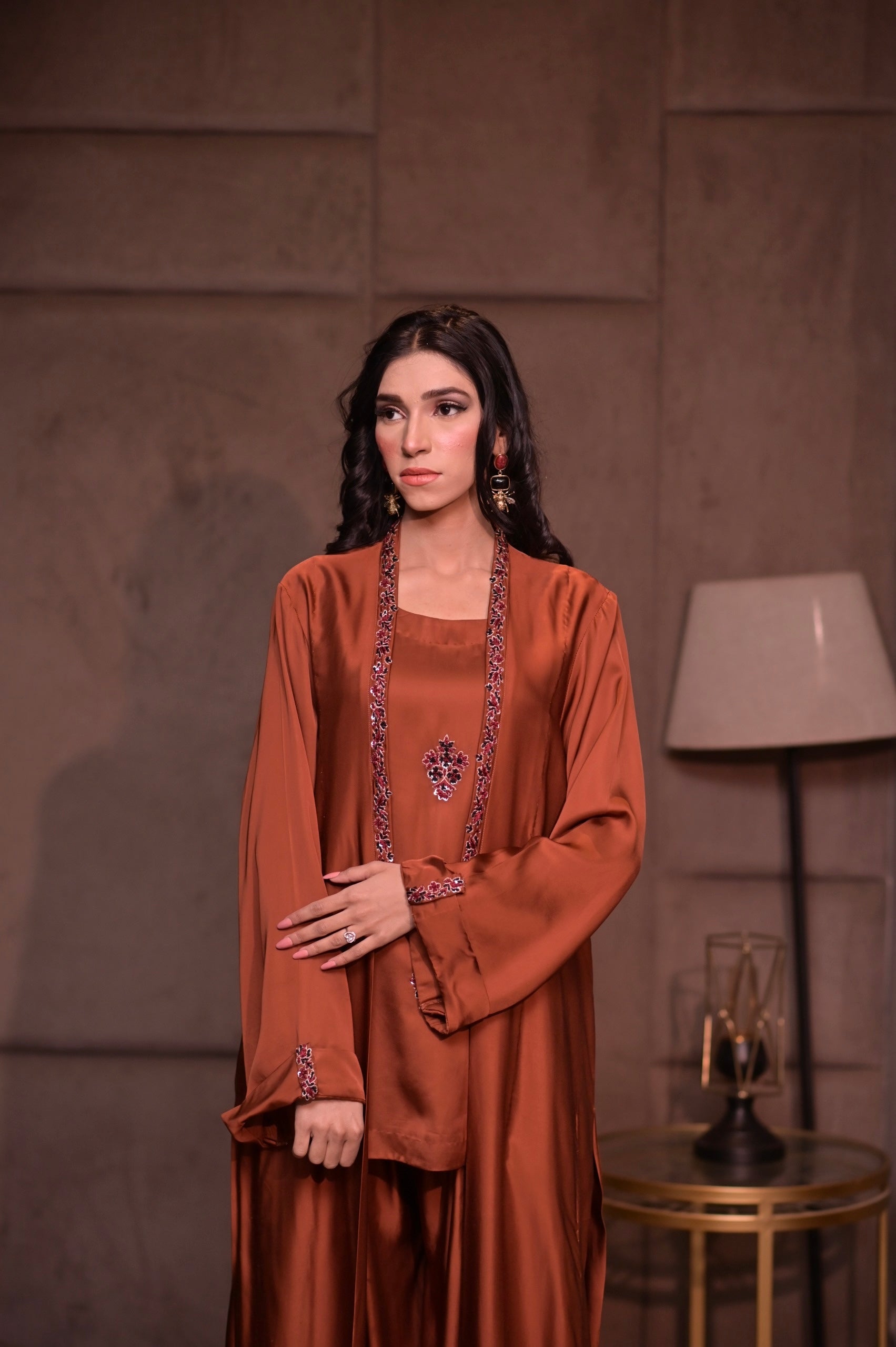 Fabric Pure Thick Shamoz Silk