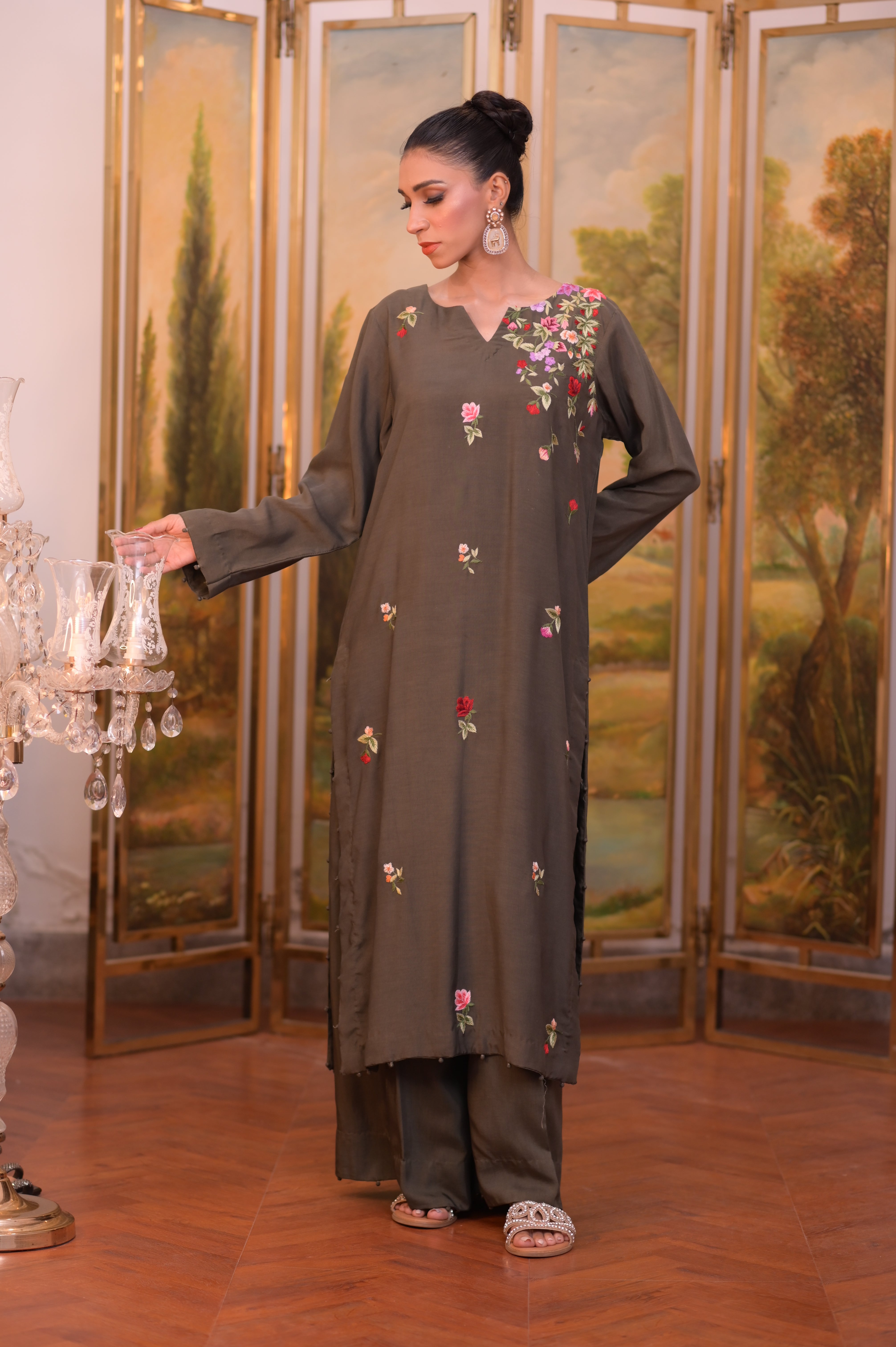 Pure heavy dull silk