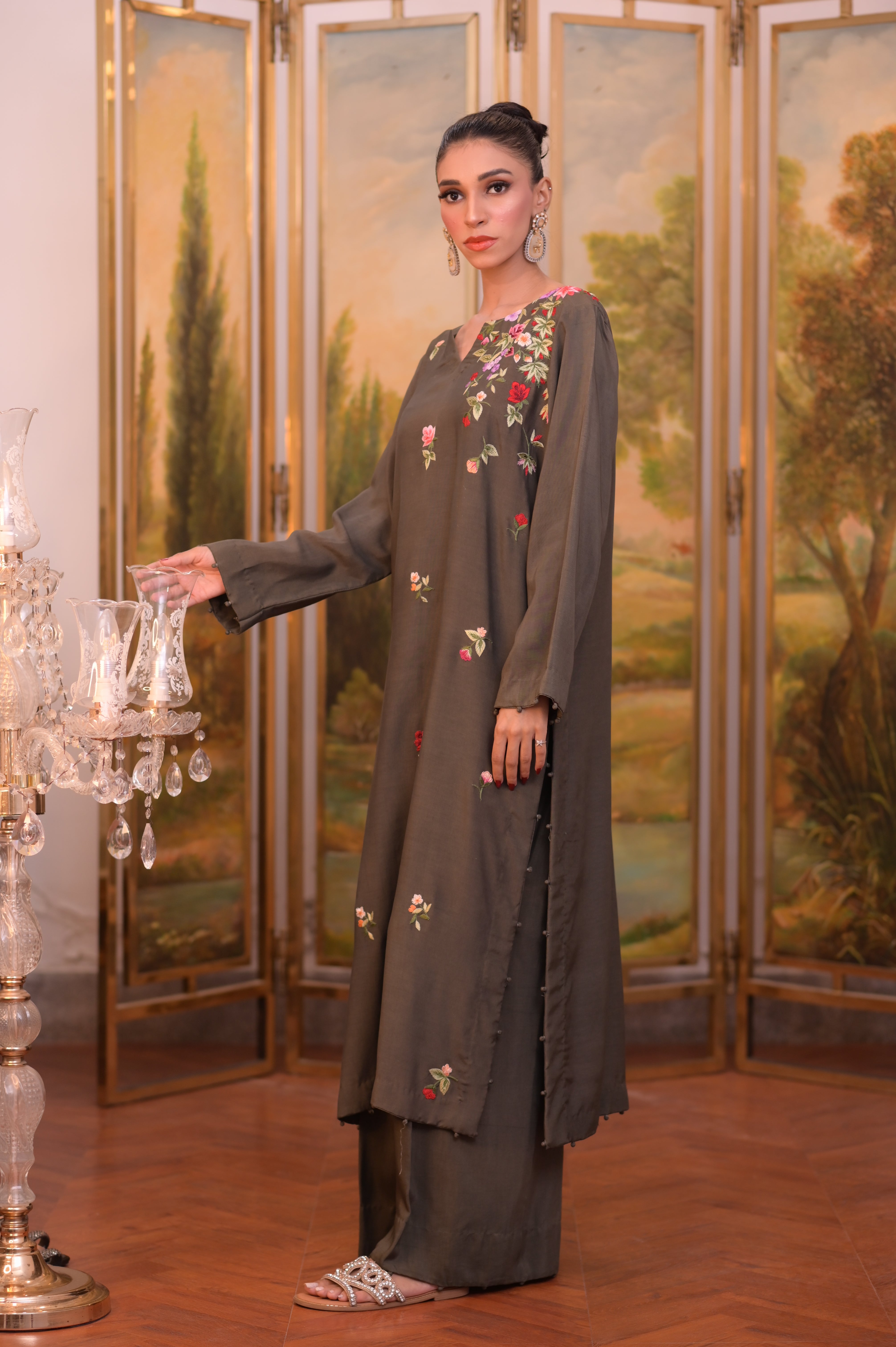 Pure heavy dull silk