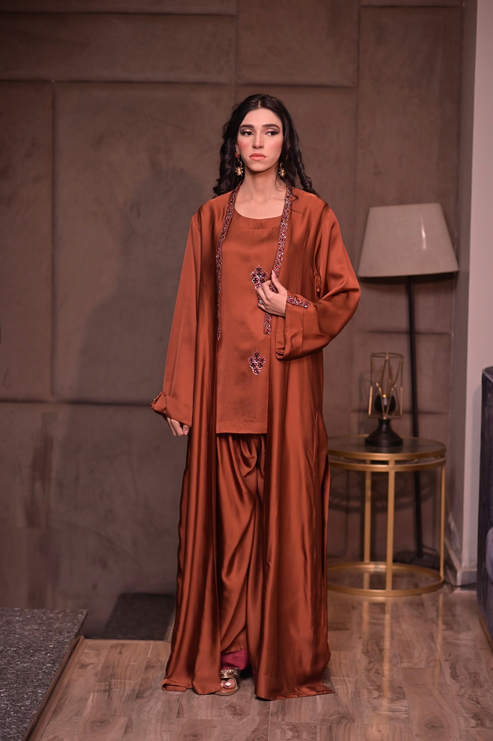 Fabric Pure Thick Shamoz Silk