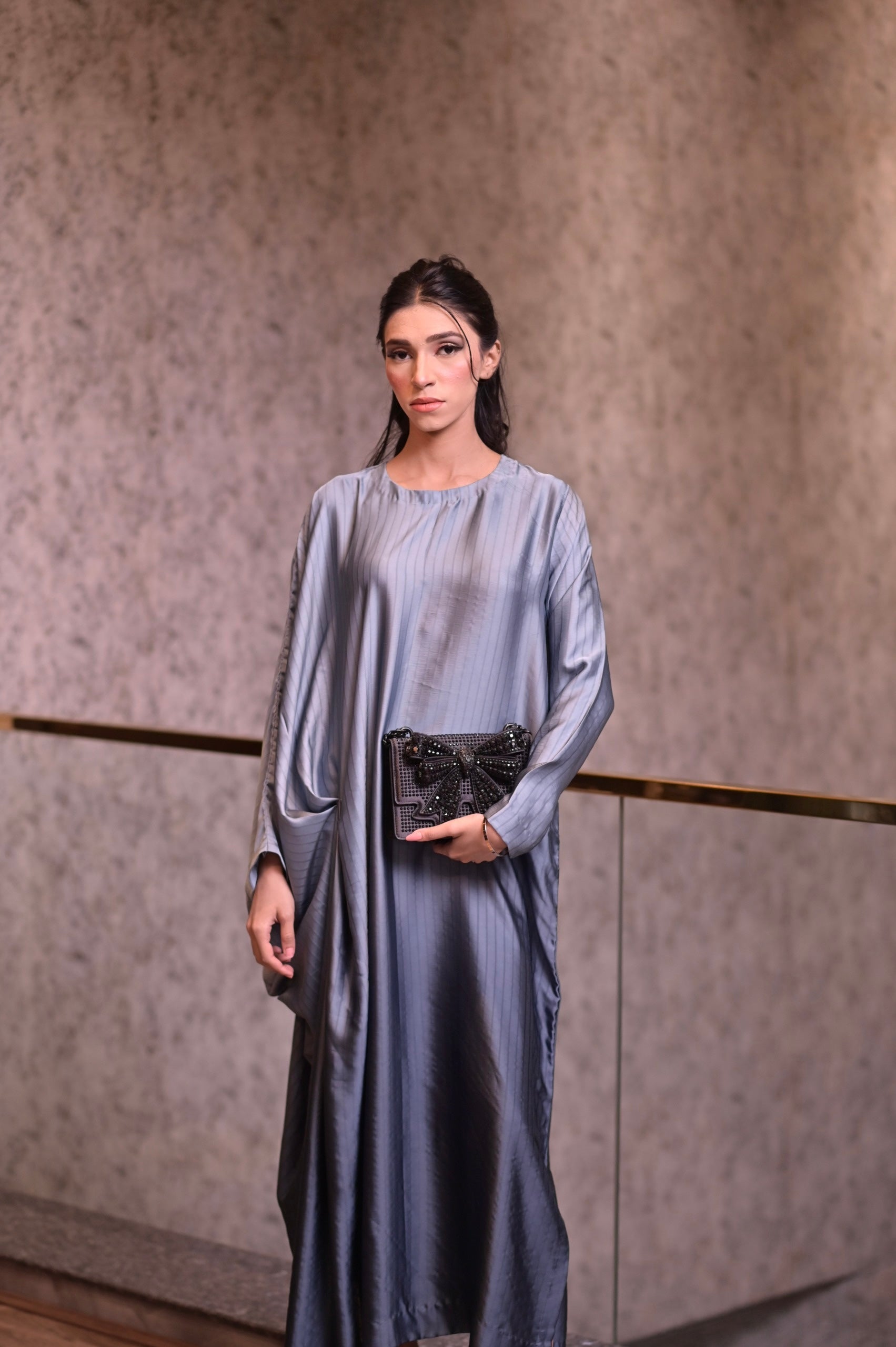 Fabric Silk Kaaftsn